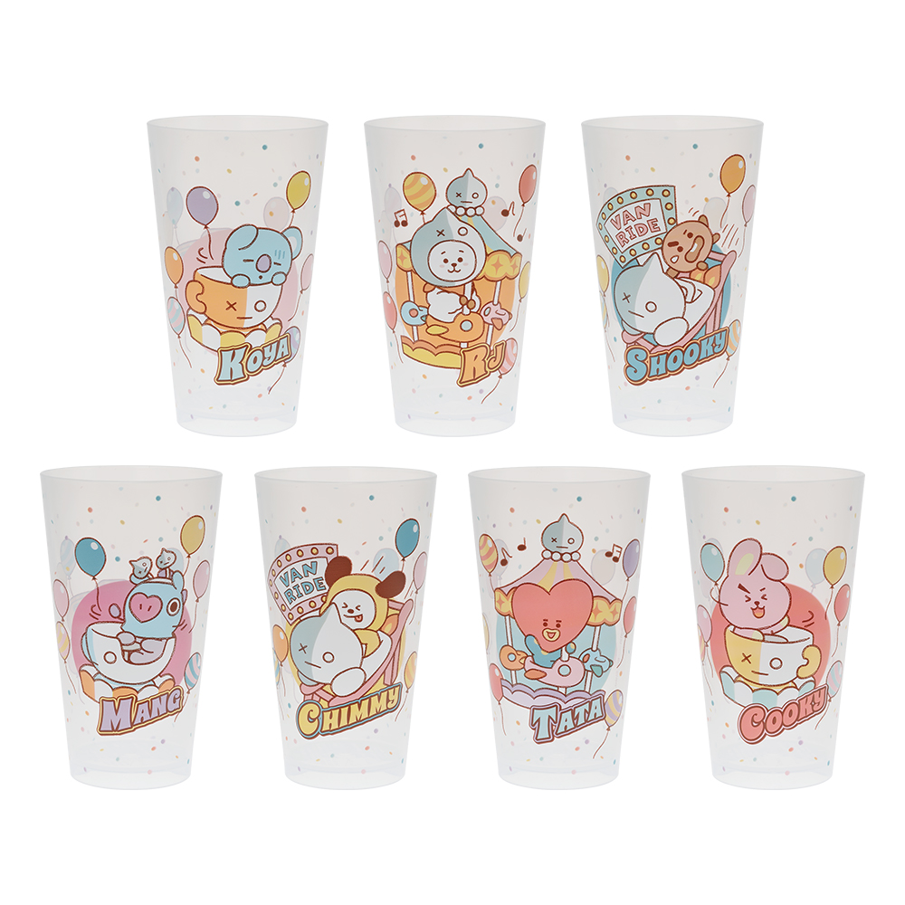 「一番賞」BT21 VAN PARK-D賞-透明隨行杯