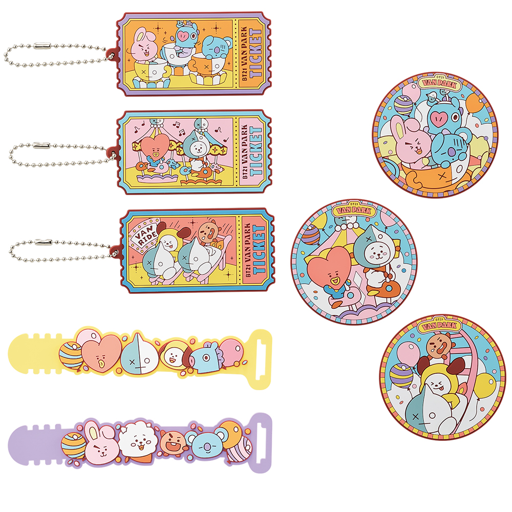 「一番賞」BT21 VAN PARK-F賞-選鈴橡膠收藏品