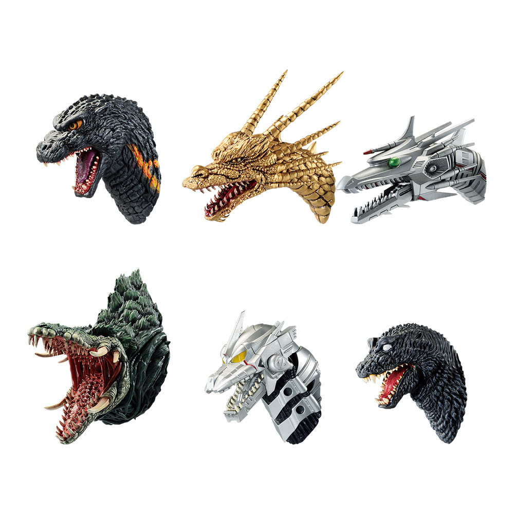 「一番賞」哥吉拉 大怪獸列傳-F賞-Monster頭部磁鐵