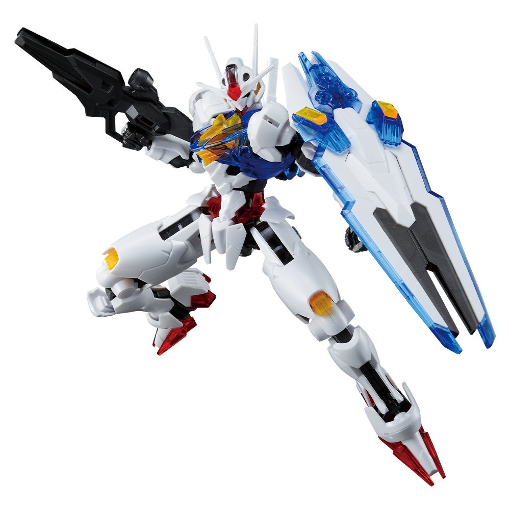「一番賞」機動戰士鋼彈 鋼普拉 2023-C賞-HIGH GRADE 1/144 鋼彈Aerial 實心透明