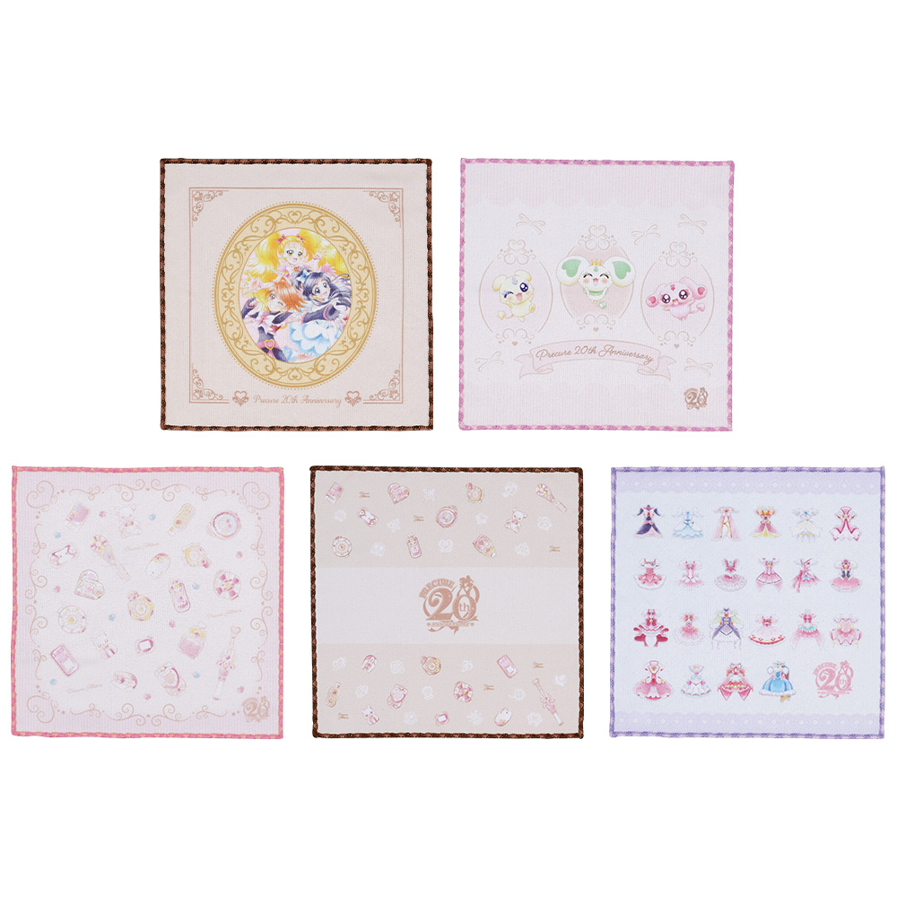 「一番賞」光之美少女 20th Anniversary！-D賞-毛巾收藏品