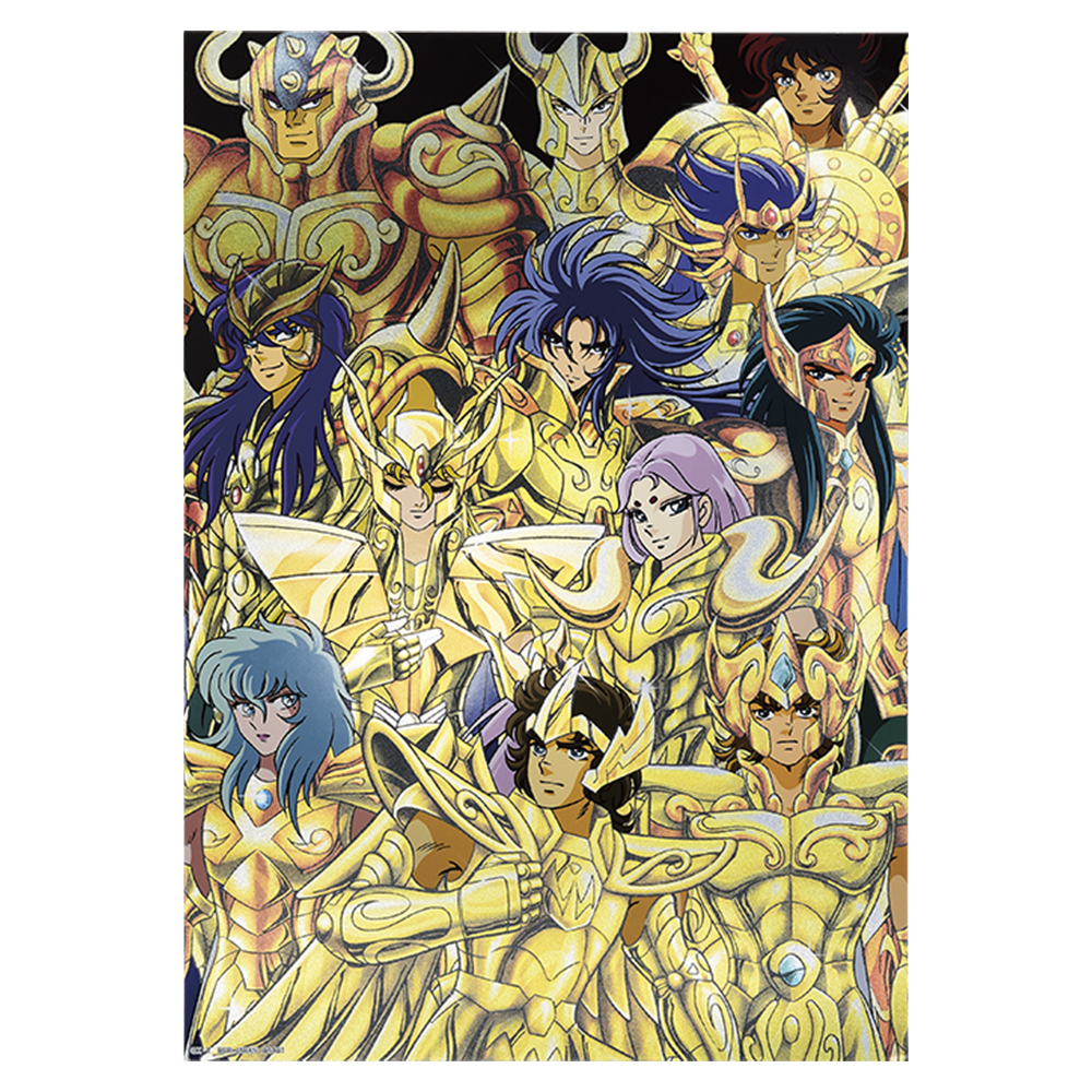 「一番賞」聖鬥士星矢 黃金聖鬥士篇-D賞-大型金屬阿特西特