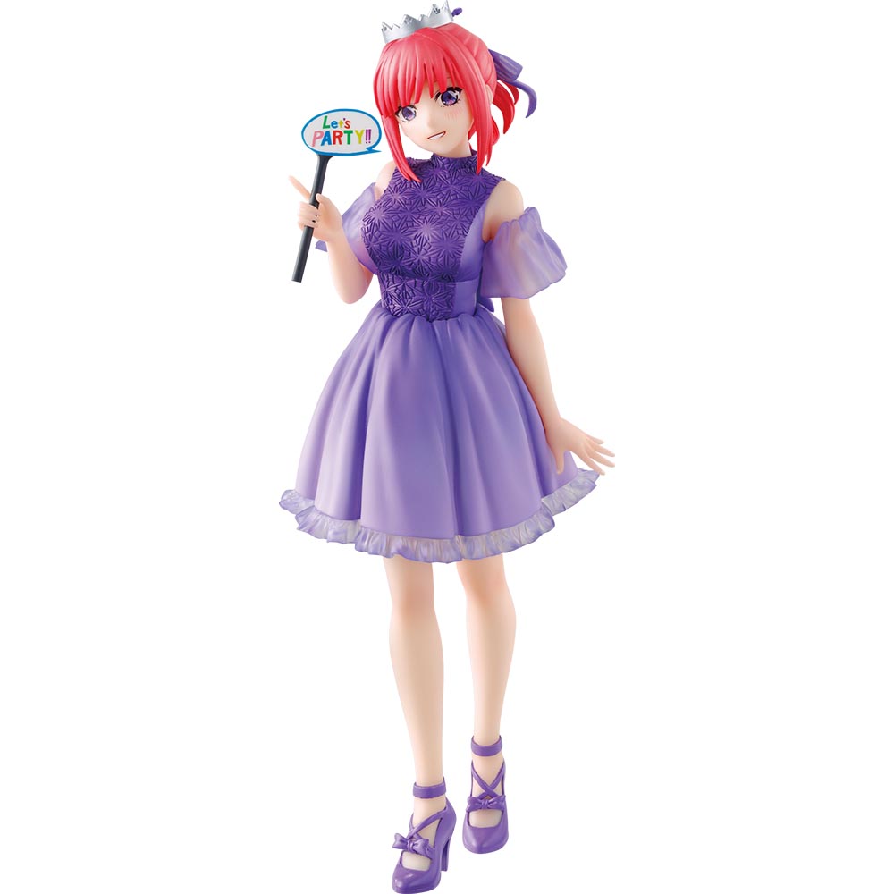 「一番賞」五等分的新娘∽-~五胞胎Celebration~-B賞-中野二乃 公仔