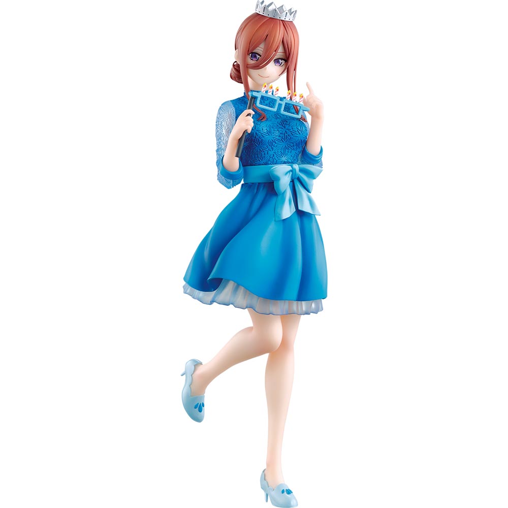 「一番賞」五等分的新娘∽-~五胞胎Celebration~-C賞-中野三玖 公仔