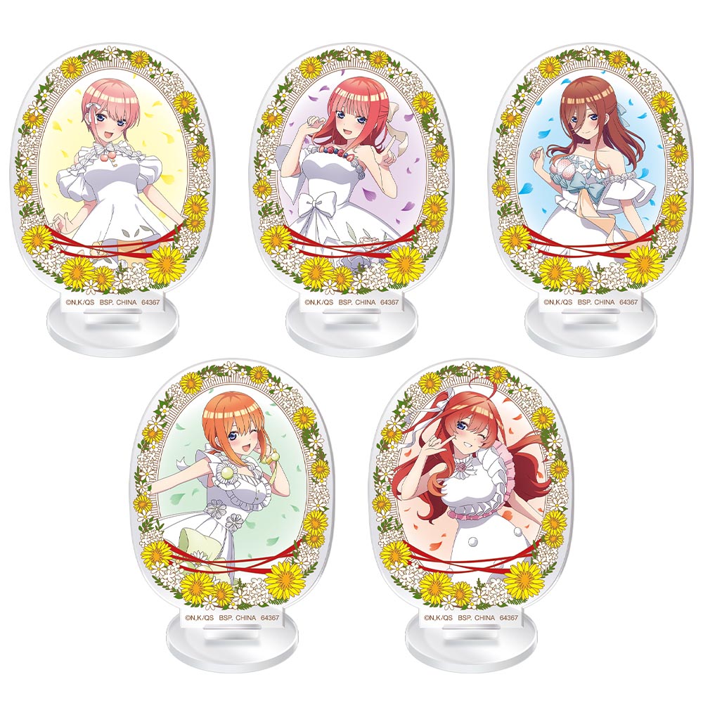 「一番賞」五等分的新娘∽-~五胞胎Celebration~-F賞-壓克力立牌2024五茲子巴斯德伊ver.