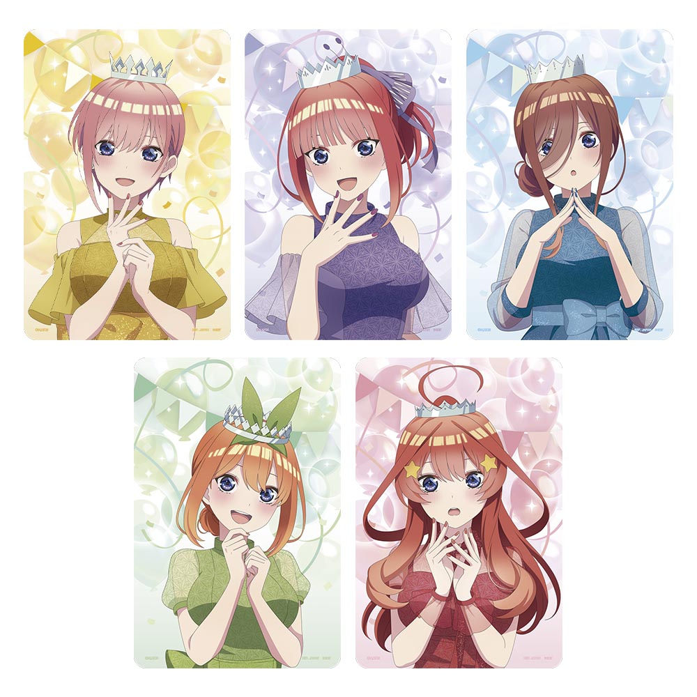 「一番賞」五等分的新娘∽-~五胞胎Celebration~-H賞-巴斯德伊插畫 插畫板立牌