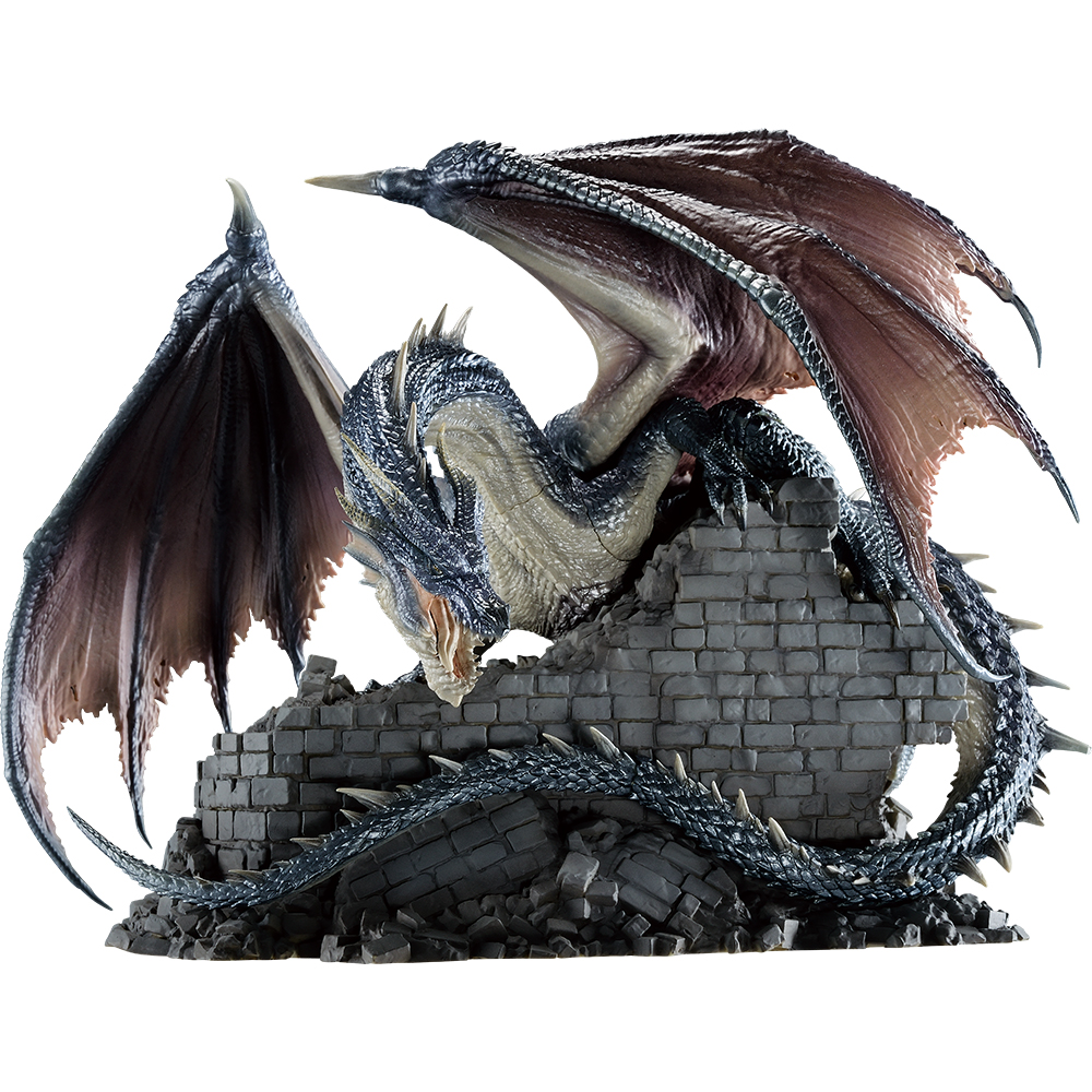 「一番賞」魔物獵人 20週年紀念-魔物獵人 20th Anniversary-最後賞-煌黑龍 公仔 金屬配色ver.