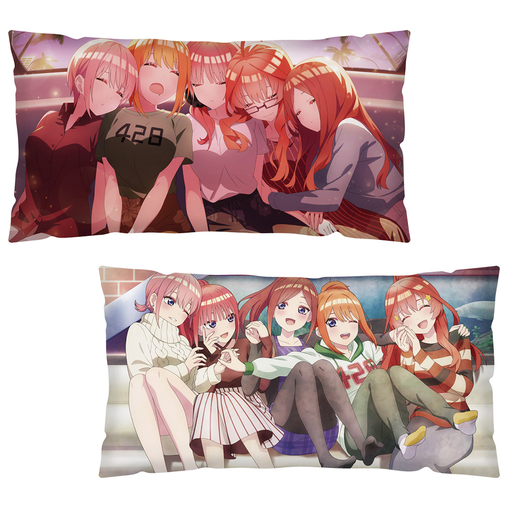 「一番賞」五等分的新娘＊-～memorial collections～-A賞-五茲子醬與宇塔塔寝超百萬抱枕
