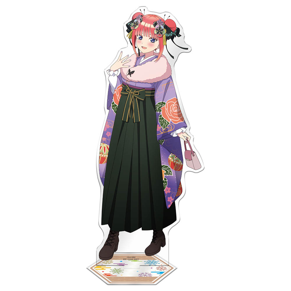 「一番賞」五等分的新娘＊-～分享溫暖～-G賞-中野二乃（新年Style）大型壓克力立牌