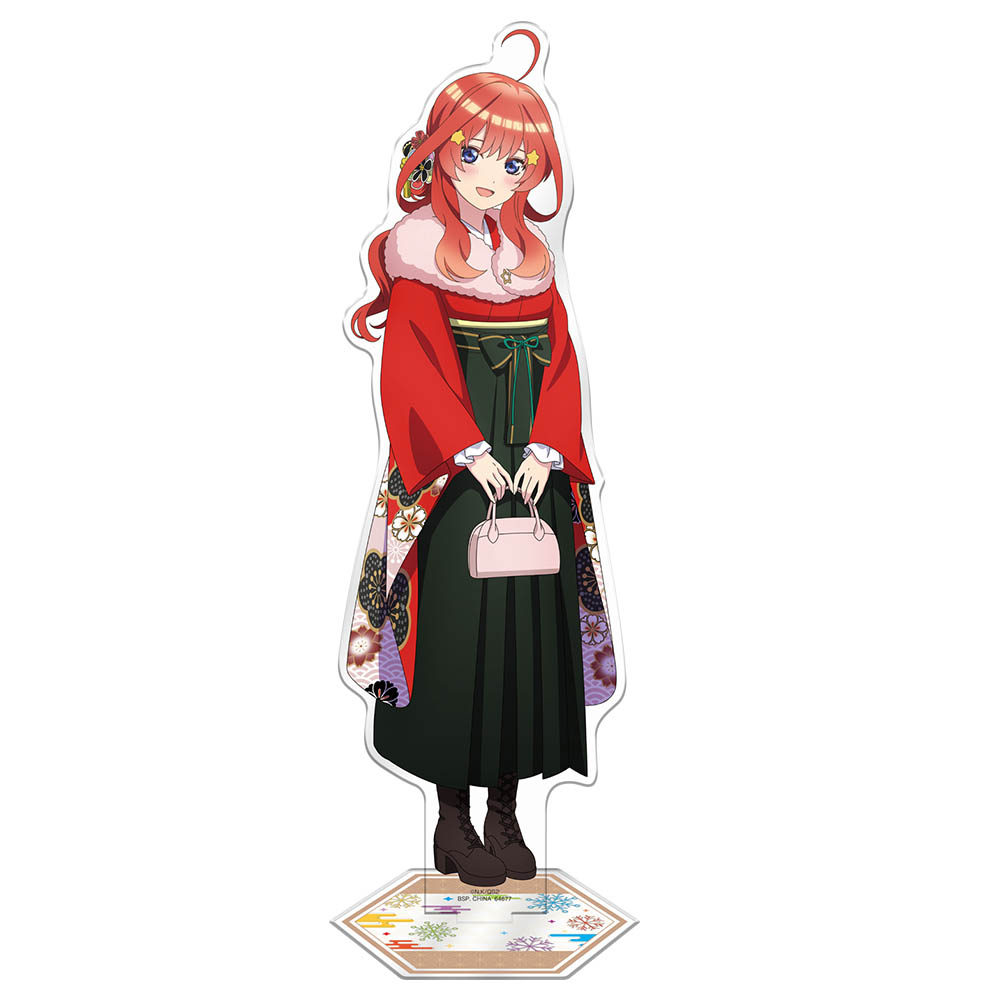 「一番賞」五等分的新娘＊-～分享溫暖～-J賞-中野五月（新年Style） 大型壓克力立牌