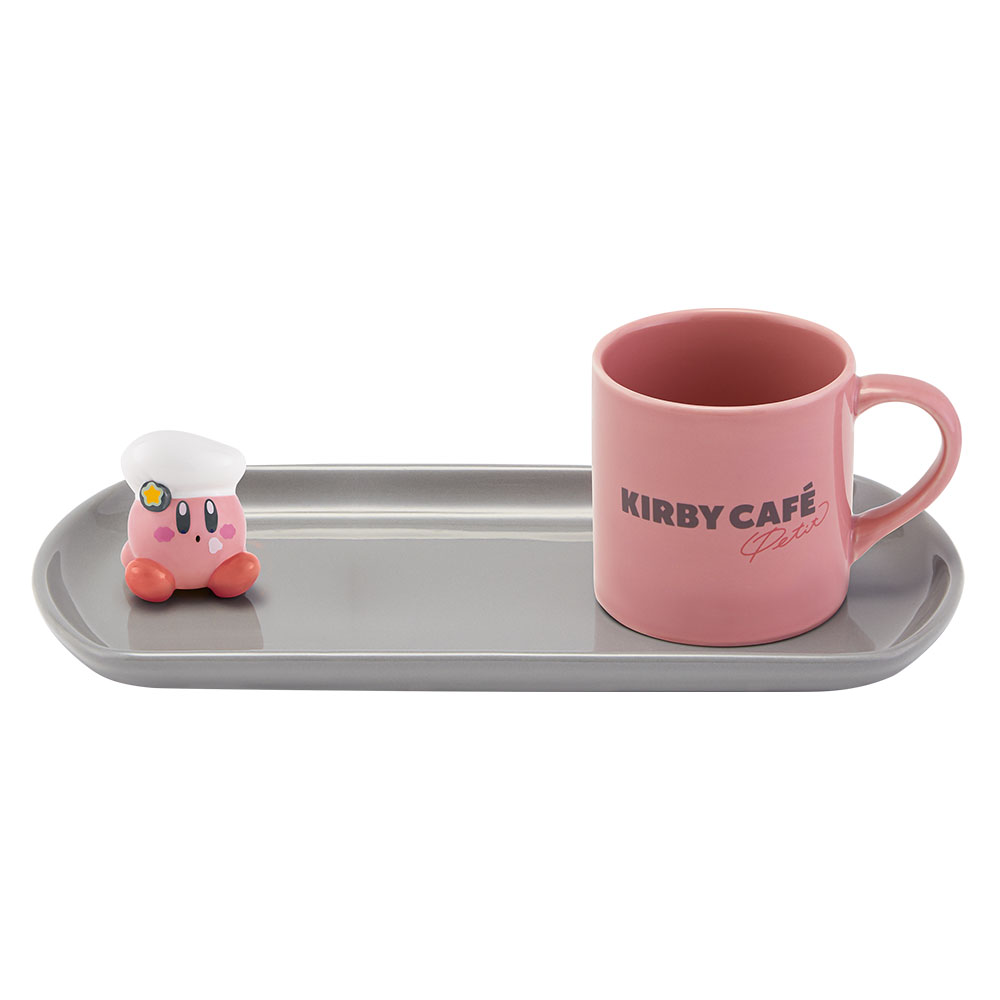 「一番賞」星之卡比 Kirby Café PETIT-C賞-放鬆一下 馬克杯＆餐盤組