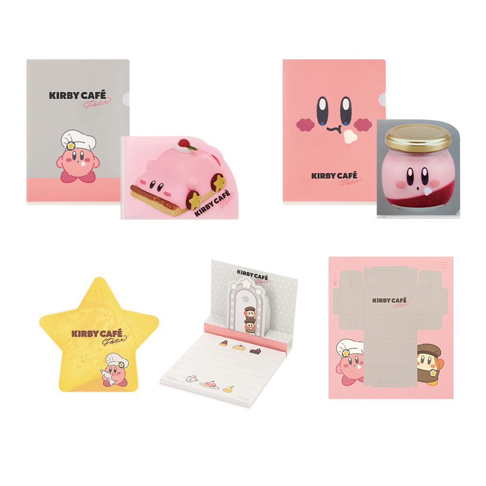 「一番賞」星之卡比 Kirby Café PETIT-G賞-宛如店鋪般的 文具組合 PETIT