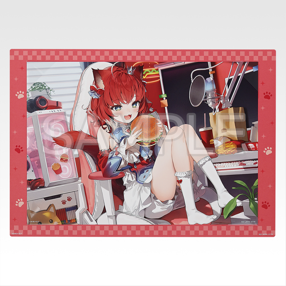 「一番賞」紅見燒肉-B賞-『配信中!』插畫板