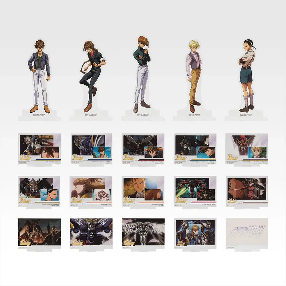 「一番賞」新機動戰記鋼彈W 30th Anniversary-F賞-壓克力立牌收藏