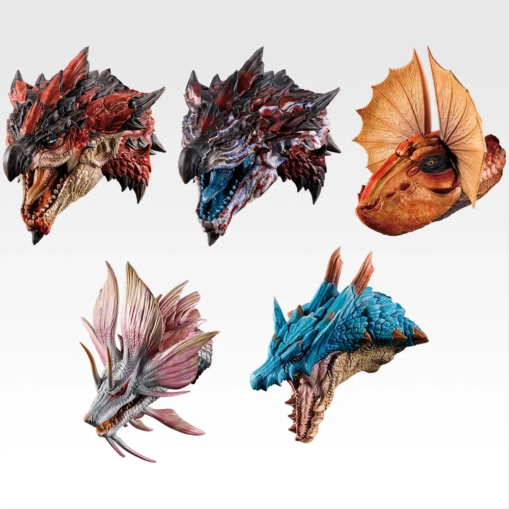 「一番賞」魔物獵人 荒野-C賞-魔物頭部磁鐵