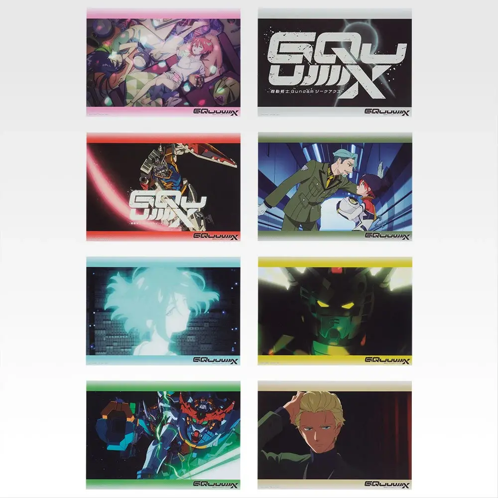 「一番賞」機動戰士鋼彈 GQuuuuuuX-（吉克亞克斯） vol.4-H賞-透明海報