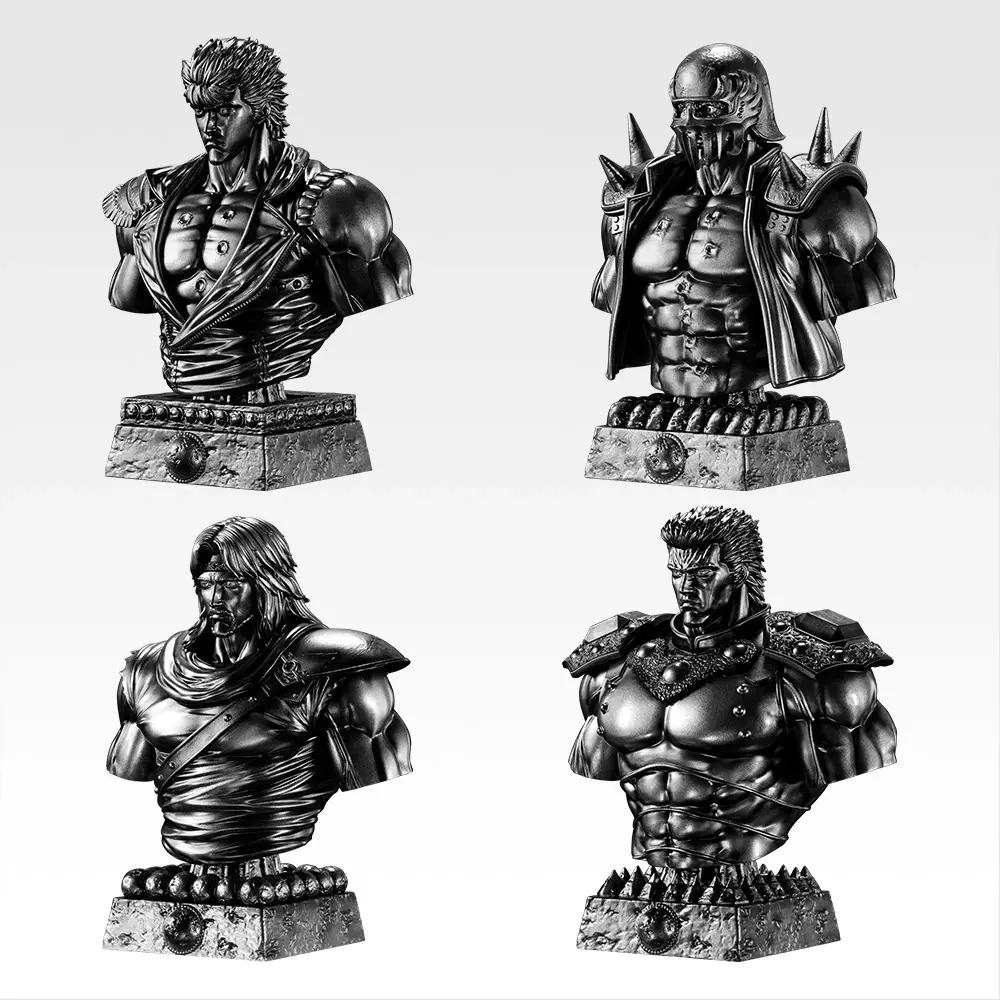 「一番賞」北斗神拳--FIST OF THE NORTH STAR--D賞-亂世鬥神胸像-北斗四兄弟-