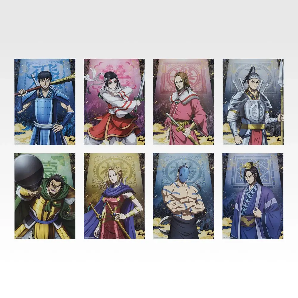 「一番賞」春秋戰國大戰 王者天下 The Animation 智與武的兩輪-H賞-透明海報