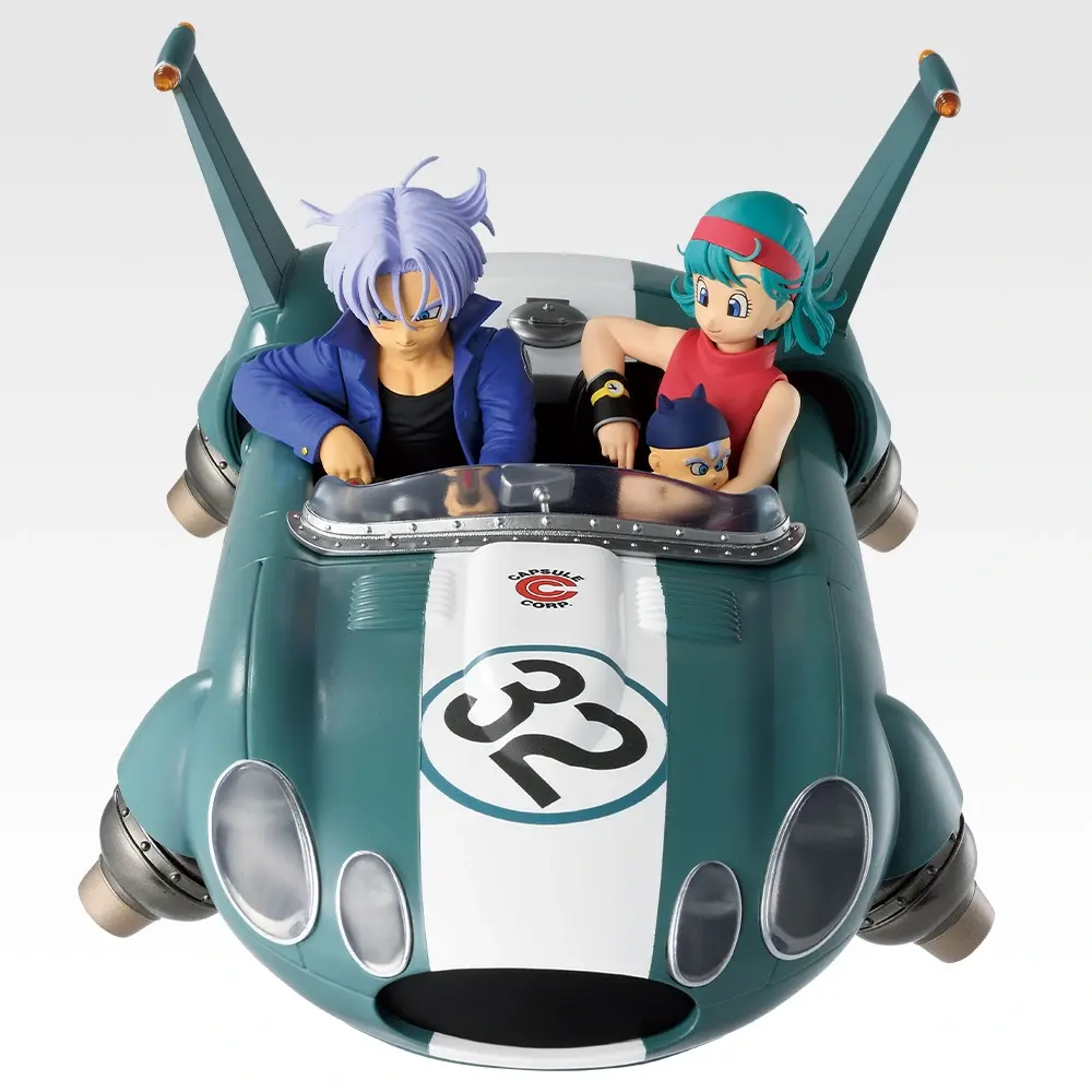 「一番賞」七龍珠-DRAGONBALL SNAP COLLECTION3-B賞-特南克斯＆布瑪＆嬰兒特南克斯 DRAGONBALL SNAP