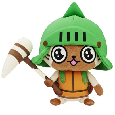「一番賞」魔物獵人-日記 暖呼呼艾路村-C賞-艾路絨毛娃娃