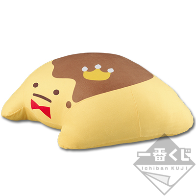 「一番賞」IDOLiSH7 偶像星願-IDOLiSH7～是主角! 國王布丁～-最後賞-趴著國王布丁絨毛娃娃