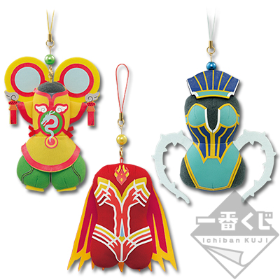 「一番賞」TIGER & BUNNY -The Rising--～Fortune favors the bold.～-E賞-乙女☆Club的英雄戰衣吊飾