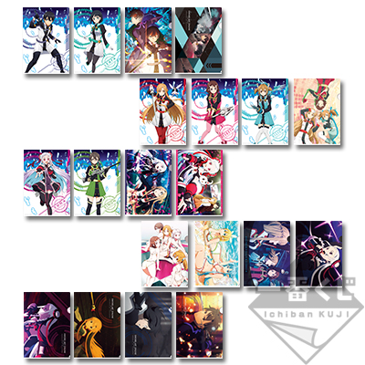 「一番賞」刀劍神域-精選 劇場版 刀劍神域 -Ordinal Scale--F賞-透明資料夾套組