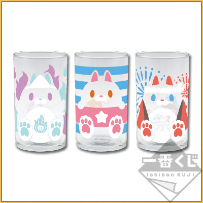 「一番賞」白貓Project 暑假盡情享受喵!!-F賞-夏満喫玻璃杯