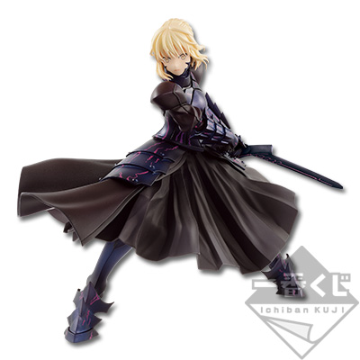 「一番賞」Fate/stay night-劇場版Fate/stay night[Heaven's Feel]-A賞-Saber Alter 公仔