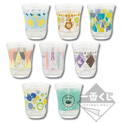 「一番賞」Pokémon Textile Design-F賞-玻璃杯
