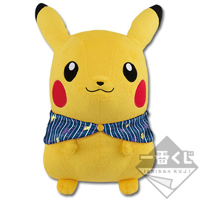 「一番賞」Pokémon Textile Design-最後賞-皮卡丘的絨毛娃娃～毛毯風格～Last Onever.