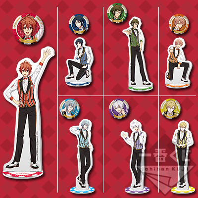 「一番賞」IDOLiSH7 偶像星願-IDOLiSH7 ～12Dealer Show！～-D賞-IDOLiSH7壓克力立牌＆徽章組