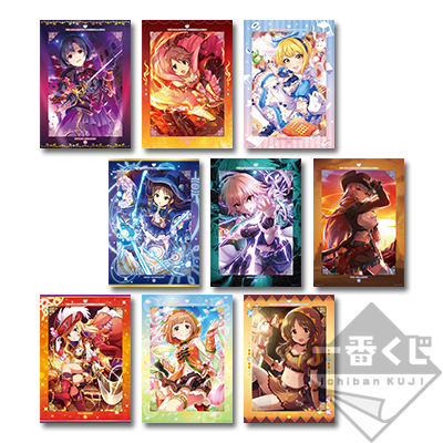 「一番賞」偶像大師 灰姑娘女孩-～Cinderella's Adventure!～-D賞-視覺展示板