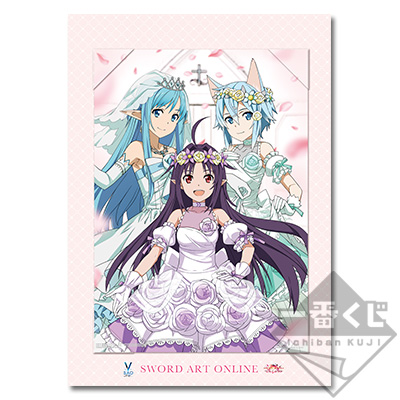 「一番賞」刀劍神域-GAME PROJECT 5th Anniversary Part2-C賞-婚紗ver. 視覺展示板