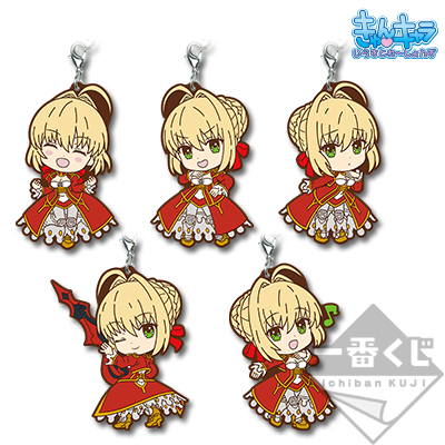 「一番賞」Fate/EXTRA Last Encore-Saber賞 Saber 橡膠吊飾