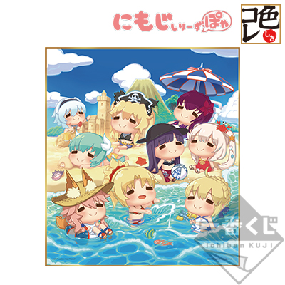 「一番賞」Fate/Grand Order-～夏天！泳裝！Q版角色SummerPART1～-最後賞-原創簽色紙PART1
