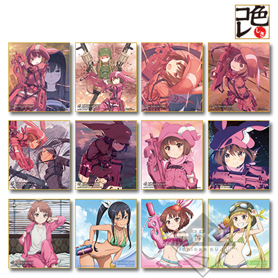 「一番賞」刀劍神域外傳 Gun Gale Online-B賞-色紙