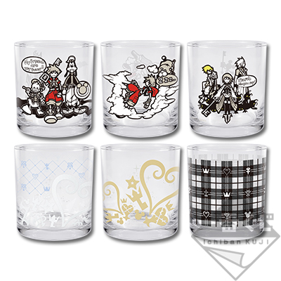「一番賞」王國之心-KINGDOM HEARTS-F賞-玻璃杯