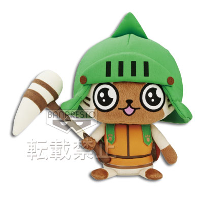 「一番賞」魔物獵人BEST-C賞-隨從貓絨毛娃娃