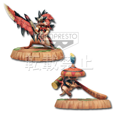 「一番賞」魔物獵人BEST-E賞-隨從貓公仔