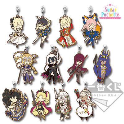 「一番賞」Fate/Grand Order-～奔馳夜空的聖誕老人，輕飄飄登場！～-F賞-橡膠吊飾