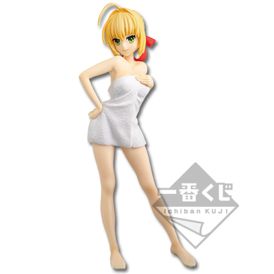 「一番賞」Fate/EXTRA Last Encore-~余與奏者們的溫泉旅行~-A賞-Saber 沐浴ver.公仔