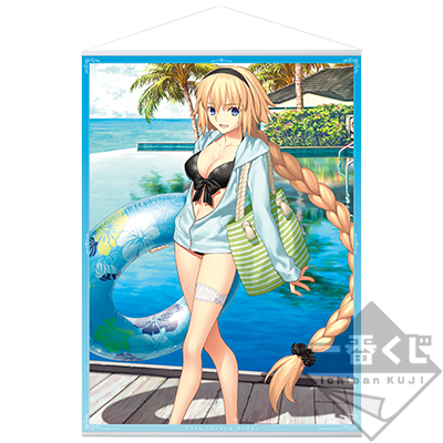 「一番賞」Fate/Grand Order-～夏天到了！度假村！Servant Summer Festival!!～-D賞-阿切爾/讓·達爾克 掛式藝術海報