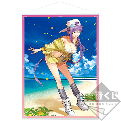「一番賞」Fate/Grand Order-～夏天到了！度假村！Servant Summer Festival!!～-F賞-月亮劍/BB 掛式藝術海報