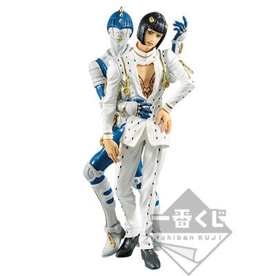 「一番賞」JoJo的奇妙冒險-JOJO的奇妙冒險 黃金之風 第二彈-A賞-布全王·布加拉提&立牌公仔