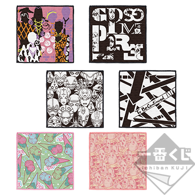 「一番賞」JoJo的奇妙冒險-JOJO的奇妙冒險 黃金之風 第二彈-D賞-小方巾