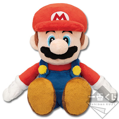 「一番賞」超級瑪利歐兄弟 隨時瑪利歐！Collection-A賞-It's a-me,Mario! 瑪利歐說話絨毛娃娃