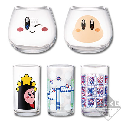 「一番賞」星之卡比 EVERYDAY KIRBY!-E賞-阿茲梅迪!玻璃杯收藏品