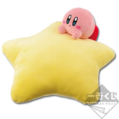 「一番賞」星之卡比 EVERYDAY KIRBY!-最後賞-與比茲吉☆抱枕