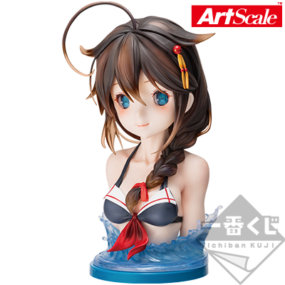 「一番賞」「艦隊Collection」－私、泳池想嬉鬧!!－-A賞-【時雨改二】藝術比例公仔